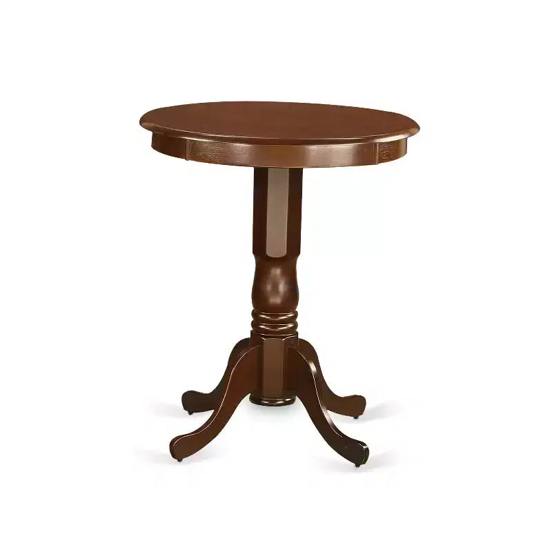 Small Round Dining Table �C 30 Rubberwood, Pedestal Base, Seats 2