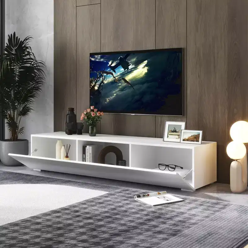 Modern 62.99'' Storage Media Console