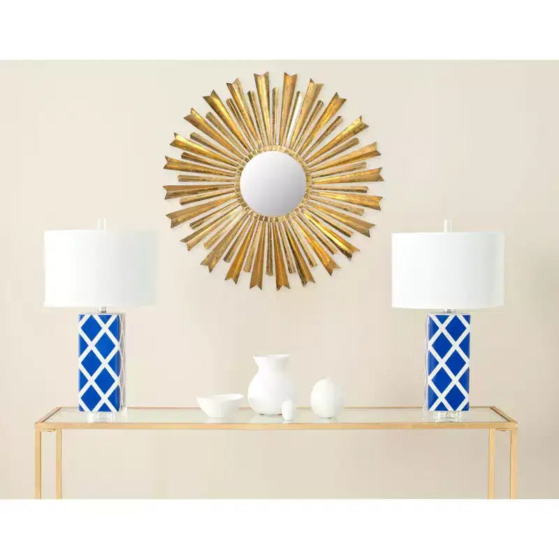 Golden Arrows Sunburst Mirror - 33 x 33 - MIR4027 - Antique Gold - Safavieh