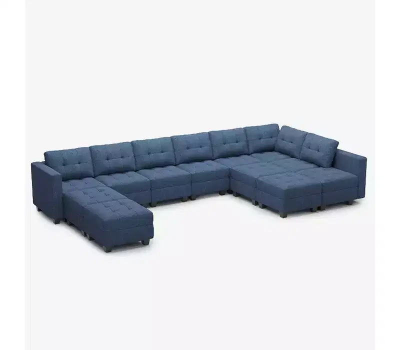 Belffin Modular Weave Sofa with Storage Seat (12 Seats + 10 Sides)