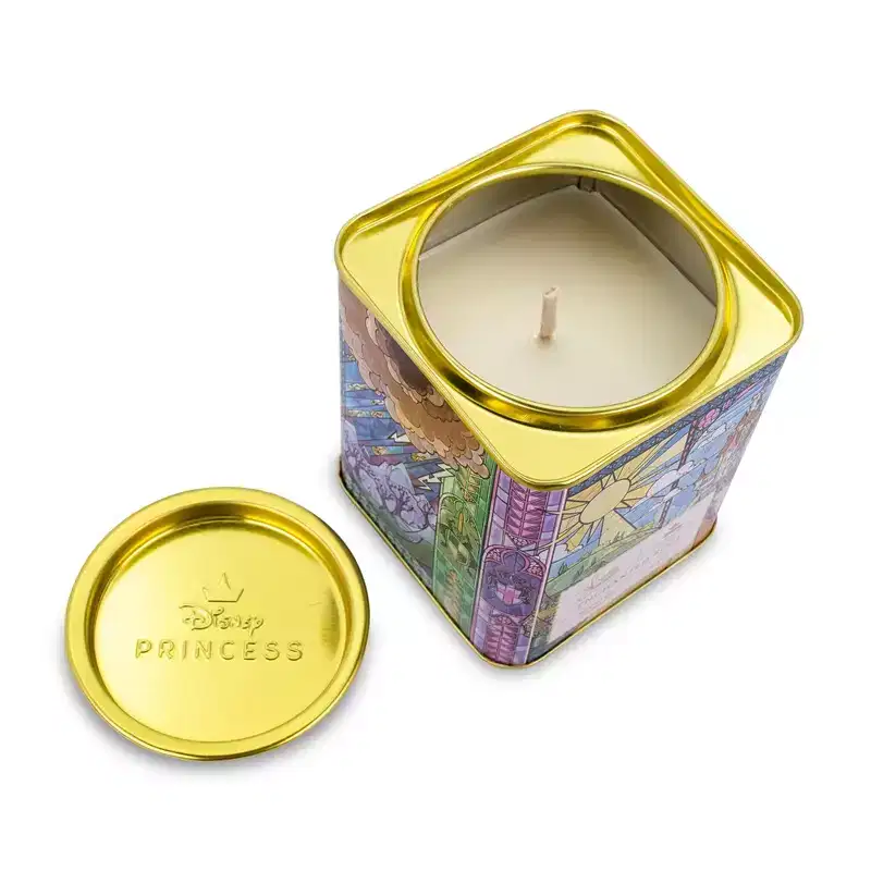Ukonic Disney Princess Home Collection 11-Ounce Scented Tea Tin Candle | Belle