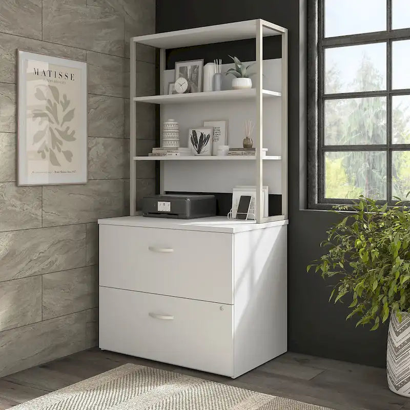 Hybrid 2 Drawer Lateral File Cabinet by