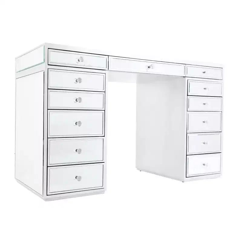 Table de coiffeuse haut de gamme Impressions Vanity SlayStation Plus avec miroir