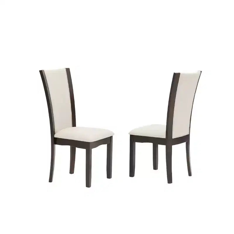 Brassex Set of 2 Aria Dining Chairs