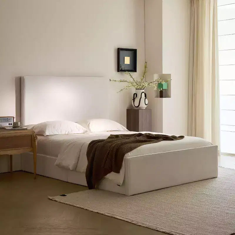Christopher Knight Home Rhea Modern Upholstered Bed with Headboard