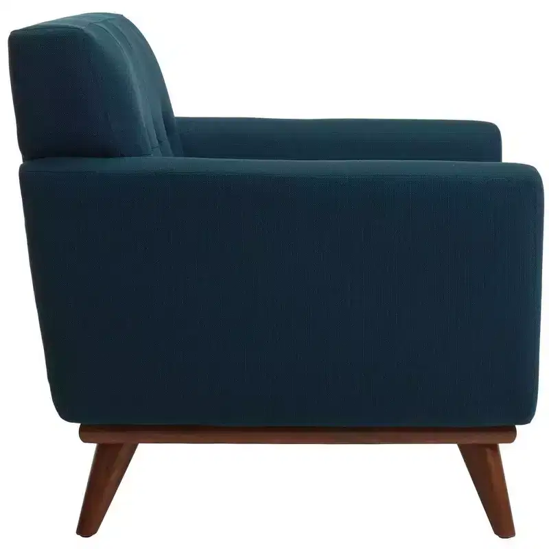 Opal Linen Tufted Arm Chair - SFV4727 - Safavieh Couture