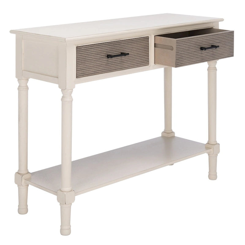 2-Drawer Console Table - 35.5 W x 13 D x 29.5 H