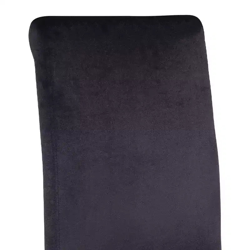 Acme Furniture Fabiola Dining Chair Black Fabric/Stainless Steel