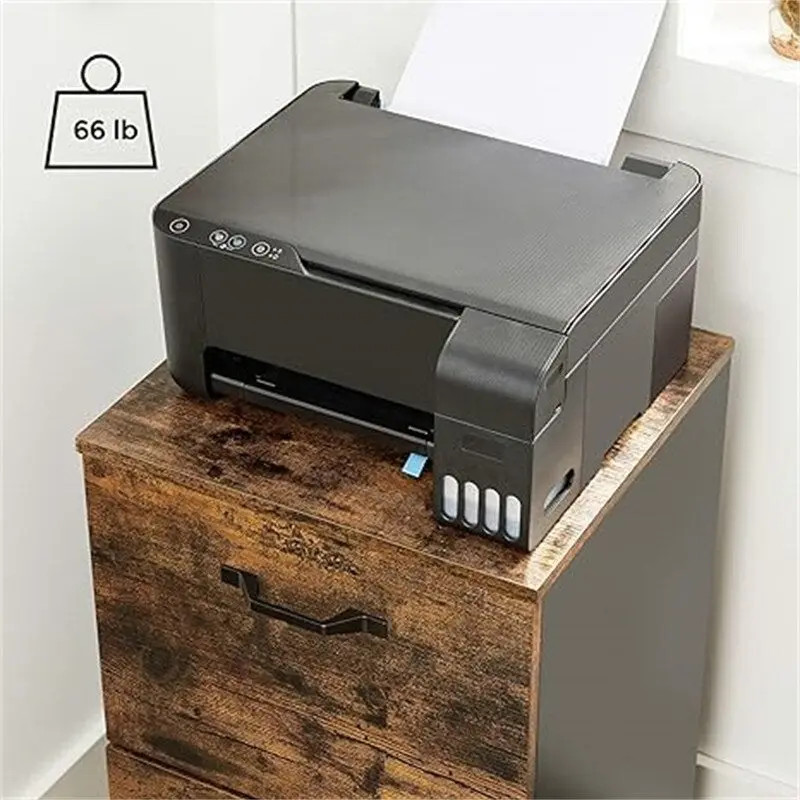 2-Drawer File Cabinet - 15.7D x 16.5W x 27.6H