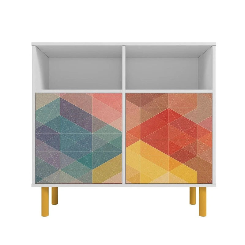 Mid-Century Modern 6-Shelf Sideboard