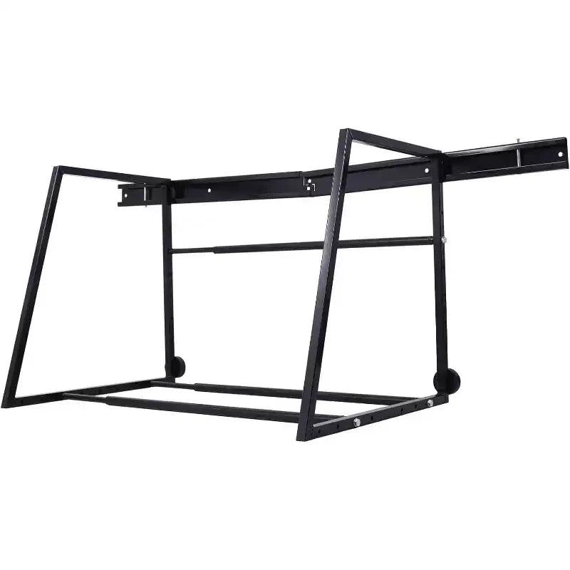 Heavy-Duty Adjustable Garage Wall Storage Rack - Multi-Tire Holder for Organized Garage Storage (Black, 64.5*28*28inch)