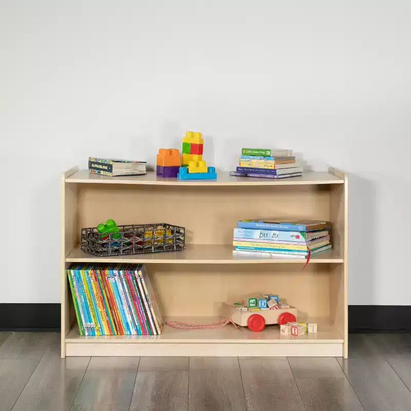 Emma and Oliver Wooden School Classroom Storage Cabinet for Commercial or Home Use
