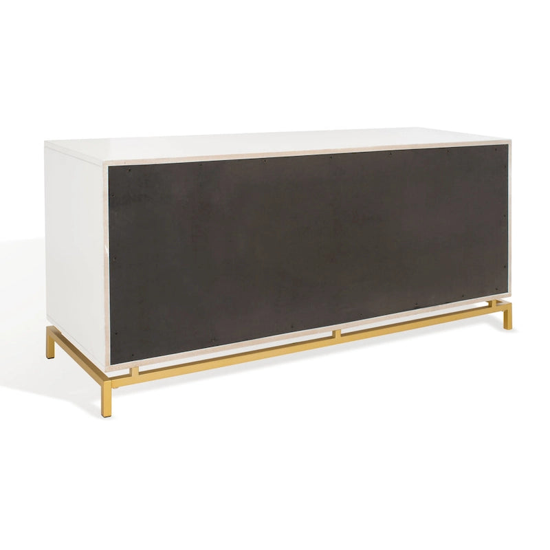 4-Drawer Bedroom Dresser, Couture Style, Solid Wood Frame, Elegant Finish
