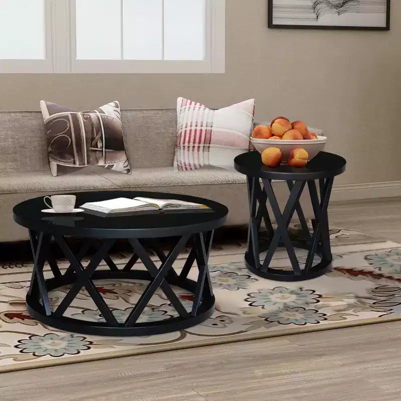 40 Ceylon Round Coffee Table - International Concepts
