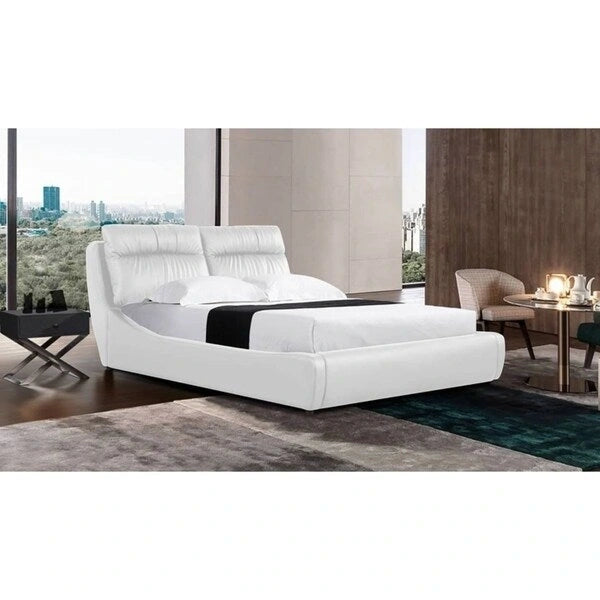 Upholstered Storage Bed with Gas Lift & Padded Headboard
