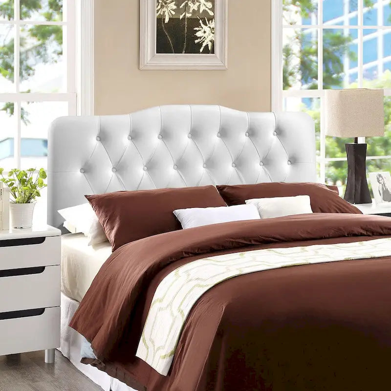 King Size Vinyl Headboard