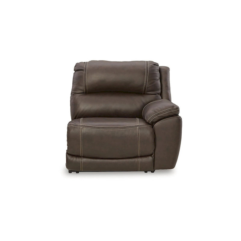 3-Piece Power Reclining Sectional Loveseat with Console