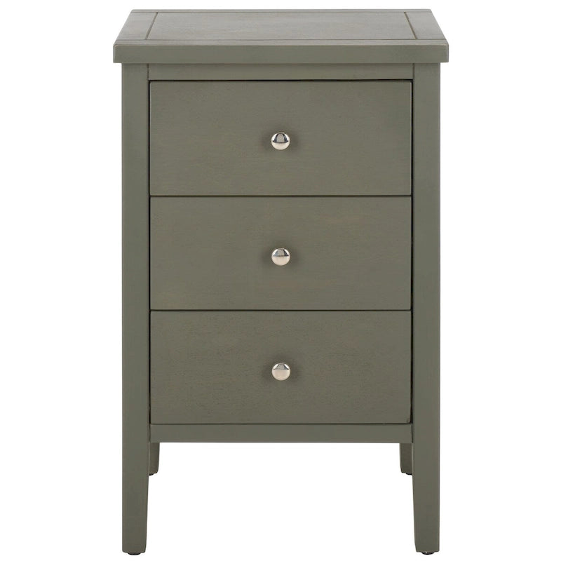 SAFAVIEH Netta End Table - 16.9 x 14.2 x 26.8 - 17Wx14Dx27H