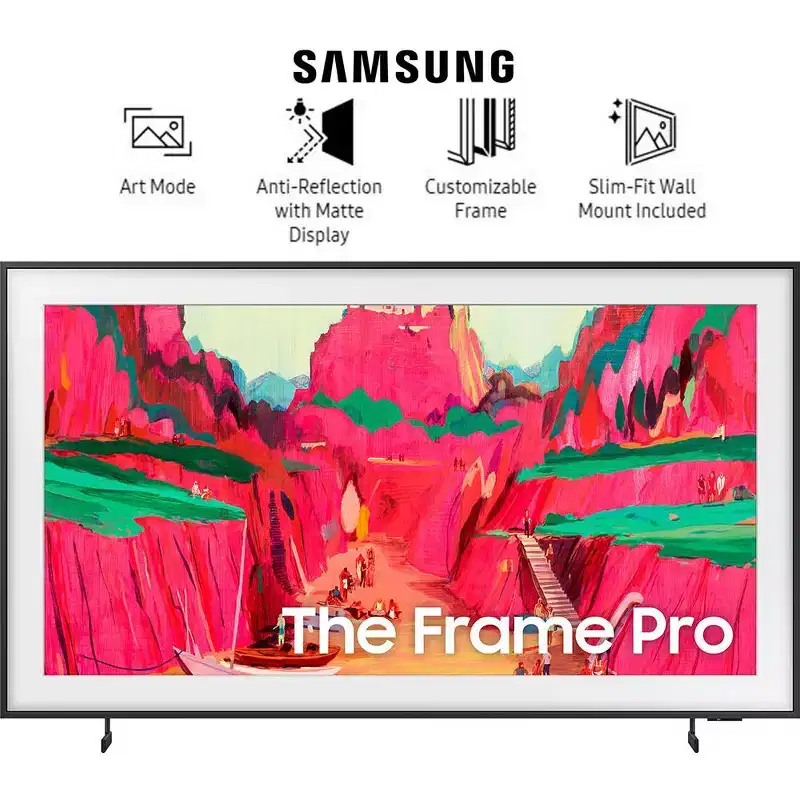 Samsung 85 inch The Frame Pro LS03FW Neo QLED Mini LED Smart TV 2025 Refurbished