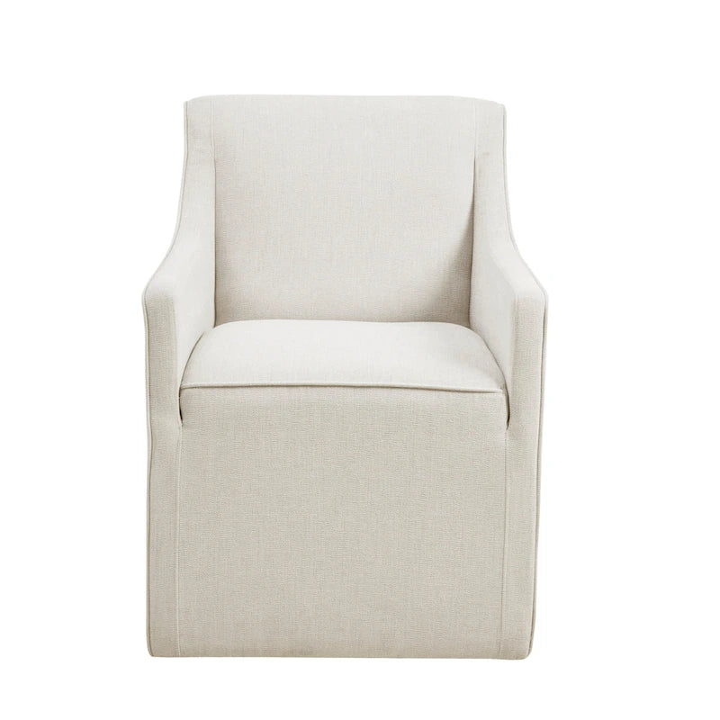 Dining Arm Chair with Casters