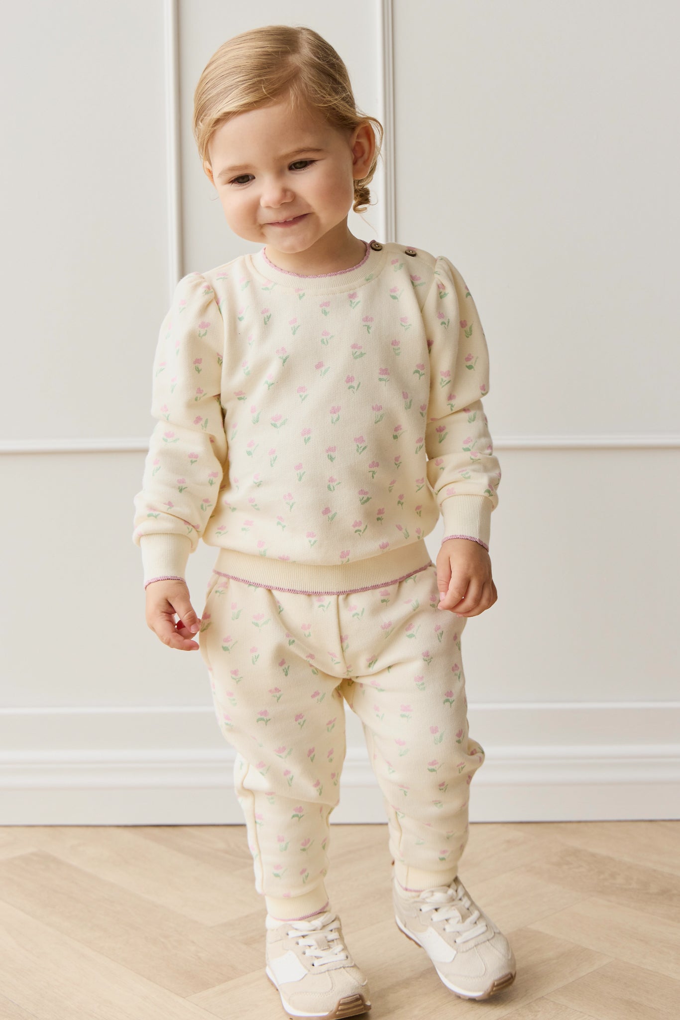 Sporty Pink Solid Organic Cotton-Spandex Track Pant with Elastic Waist Comfort Fit for Baby & Kids Active Daily Wear (6M�C10Y)