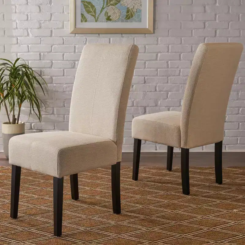 Christopher Knight Home Brooks Modern Upholstered Dining Chairs (Set of 2)