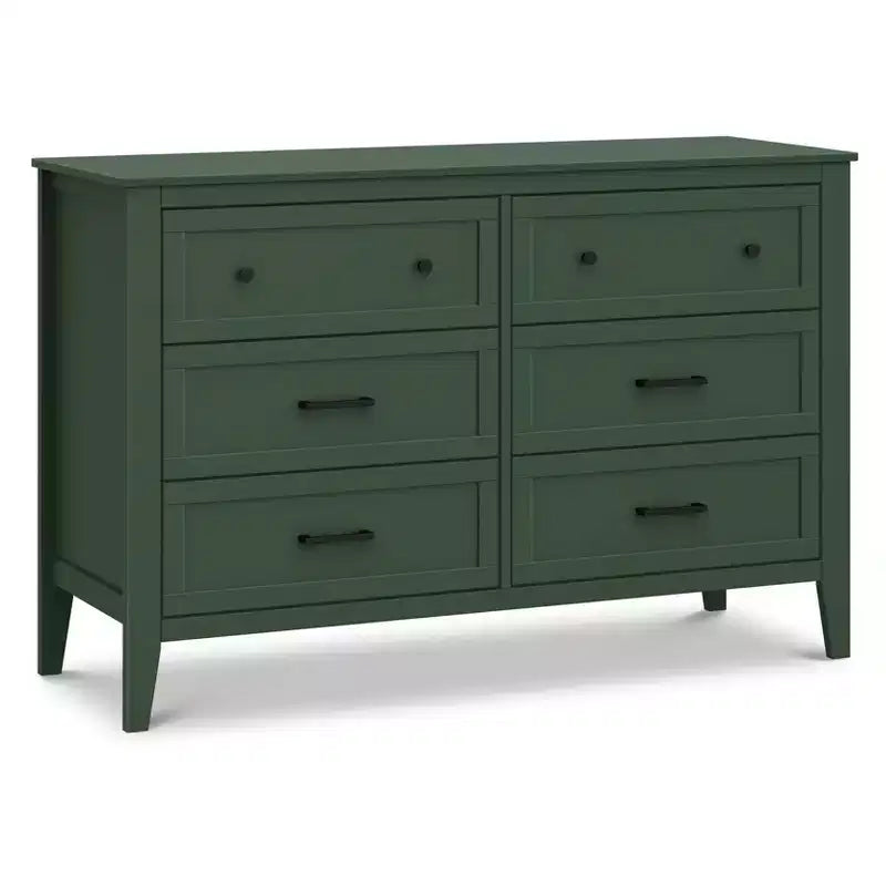 6-Drawer Nursery Dresser -Pine Wood