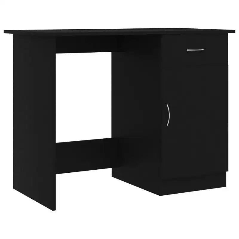 vidaXL Desk Grey Sonoma Engineered Wood Standard desk size Desk