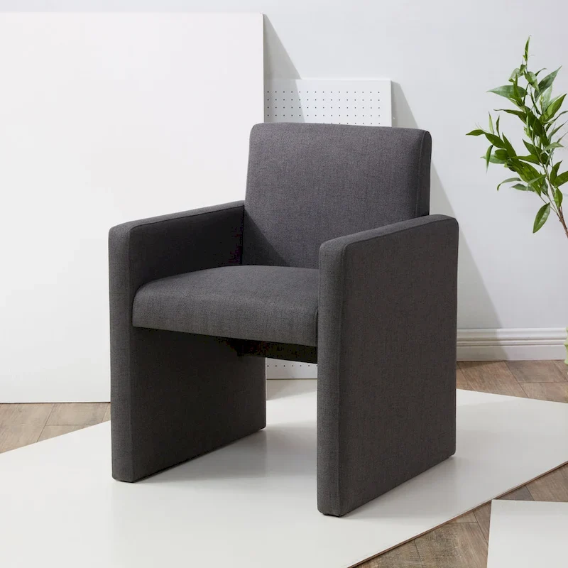 Linen Arm Chair - 26W x 25D x 33H