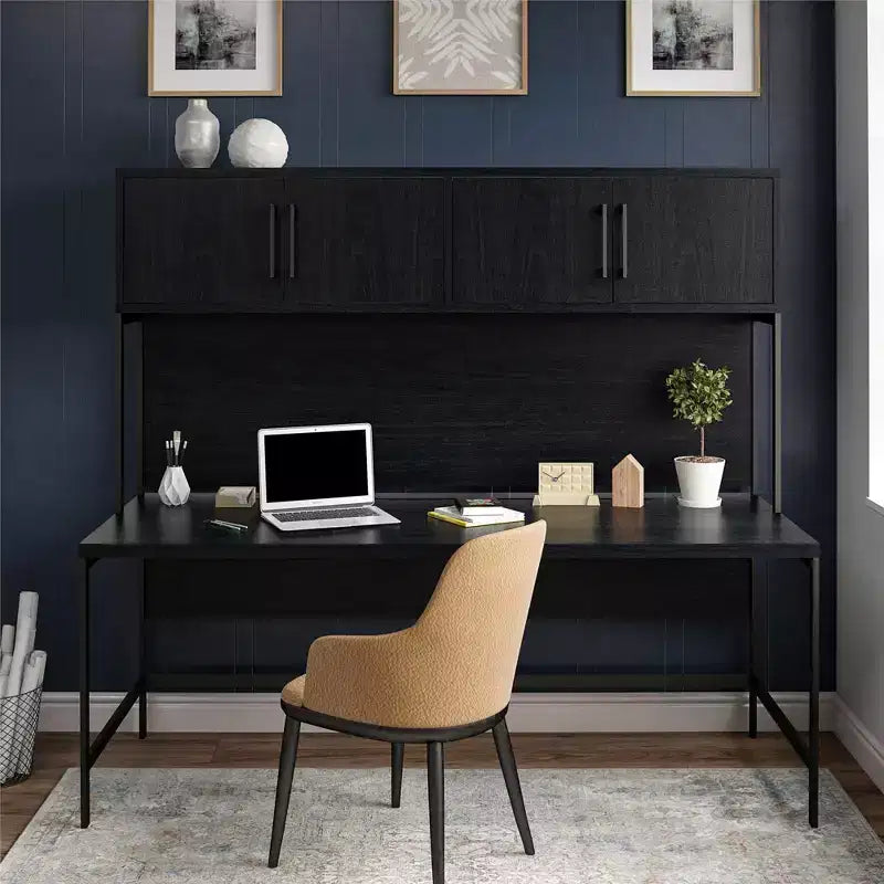 GDFStudio Cael Modern 70.9'' Parkside Hutch with 2 Storage Compartments