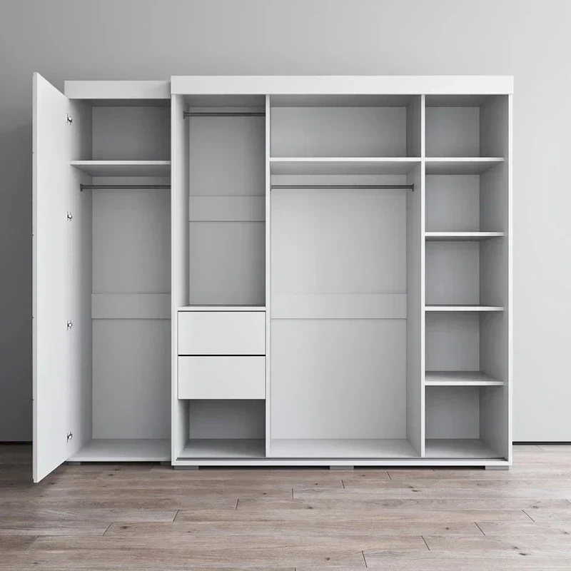 Three-Mirror Wardrobe
