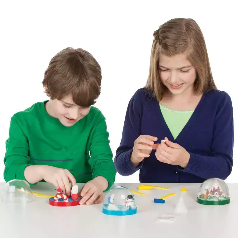 Creativity for Kids Make Your Own Holiday Snow Globes