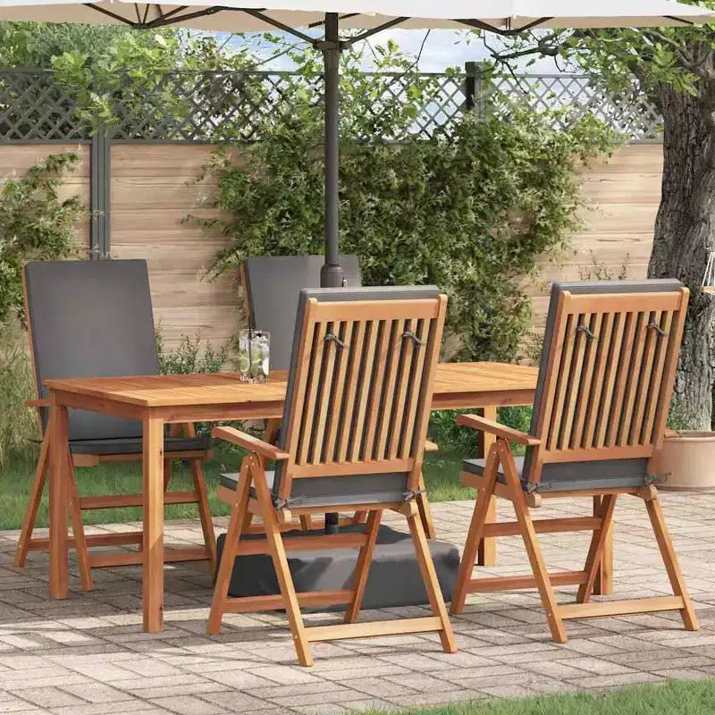 vidaXL Garden Chair 4 pcs and 57 x 71.5 x 104 cm