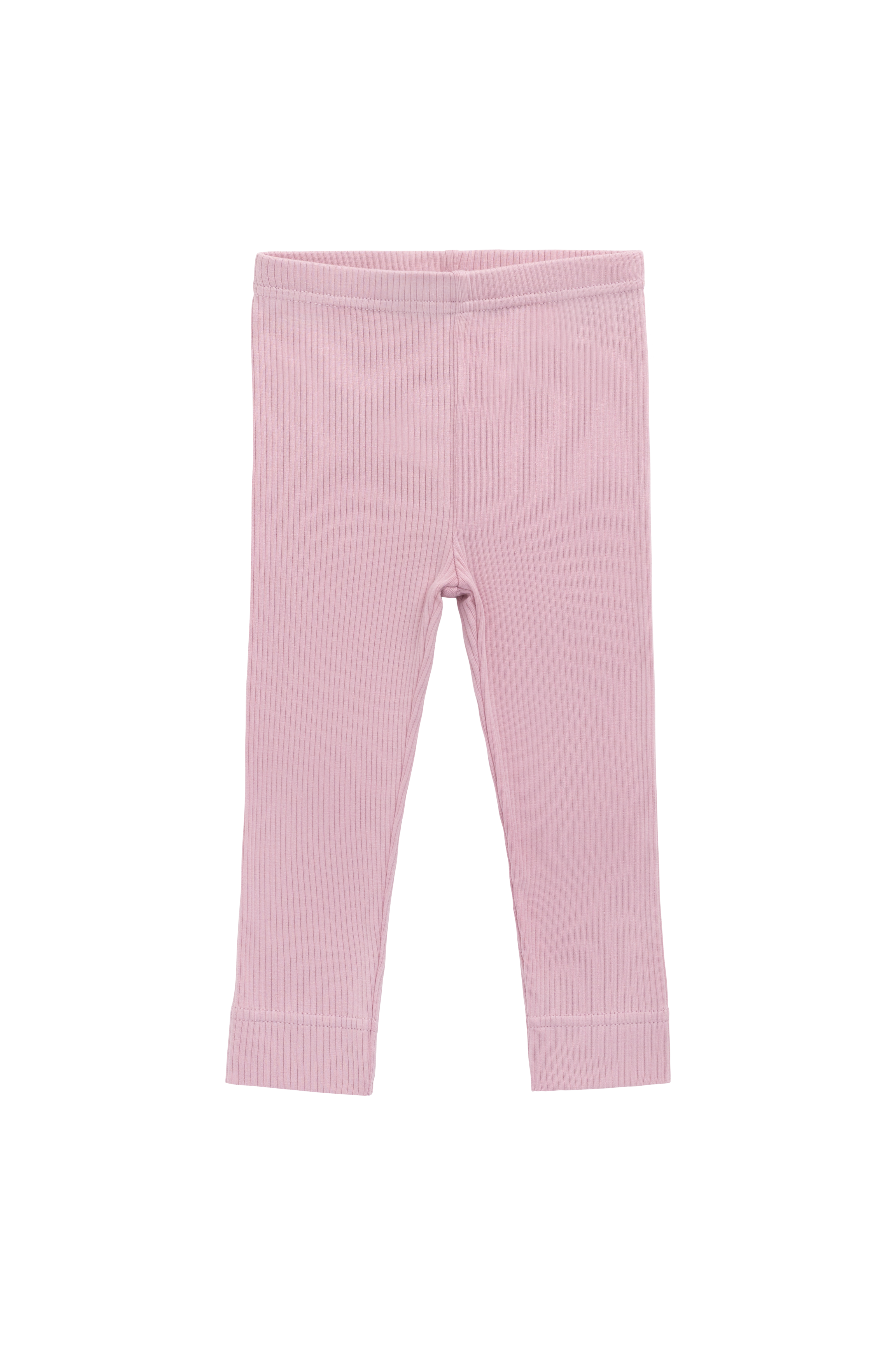 Retro Vintage Violet Solid Organic Cotton-Modal-Spandex Legging with Slim Elastic Waist for Girls Everyday (Newborn�C10Y)