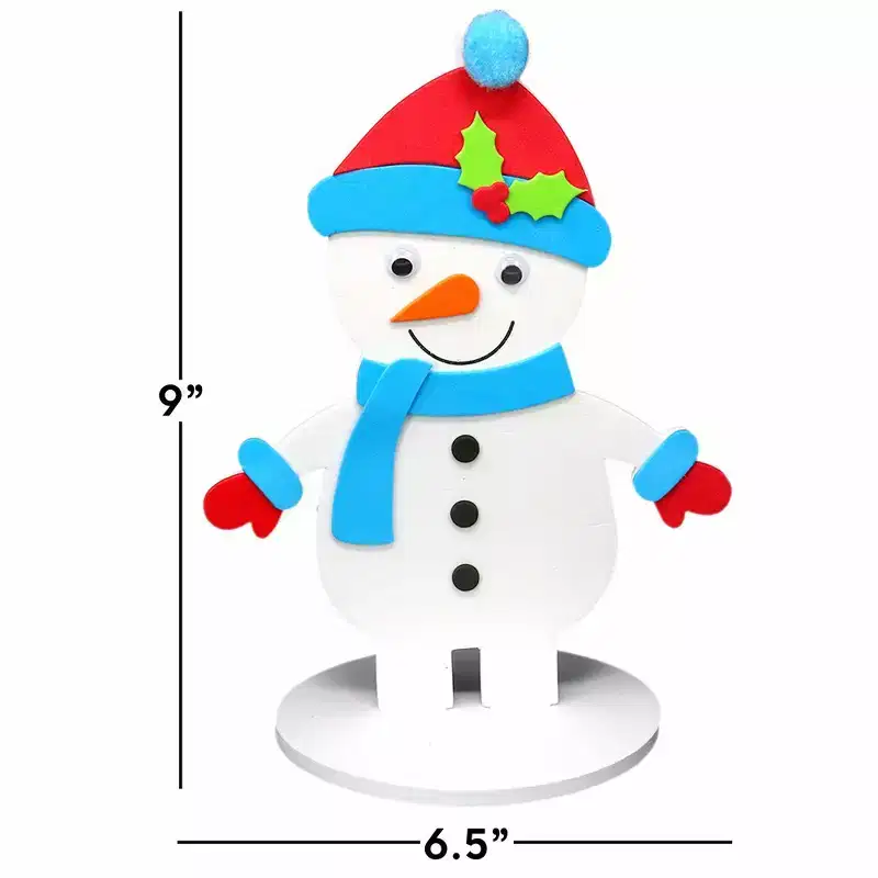 Big Mo's Toys Snowman Holiday Crafts