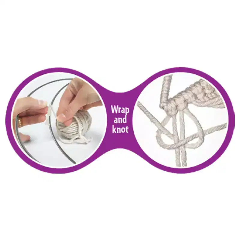 Small World Toys Moon & Star Macrame Kit