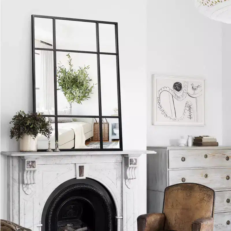 PexFix Arched Metal Frame Wall Mirror
