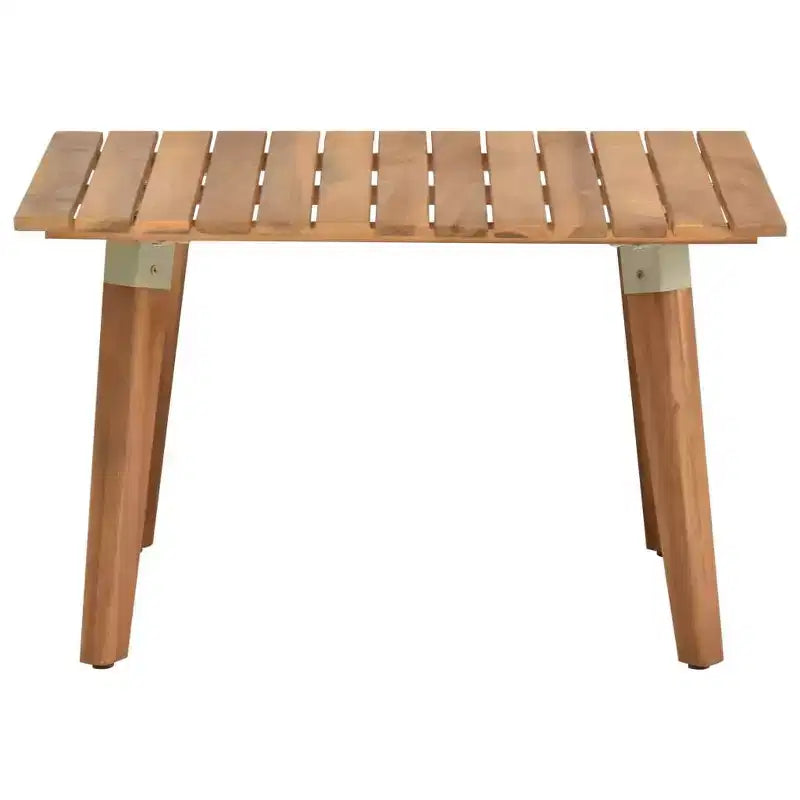 Solid Acacia Wood Patio Coffee Table