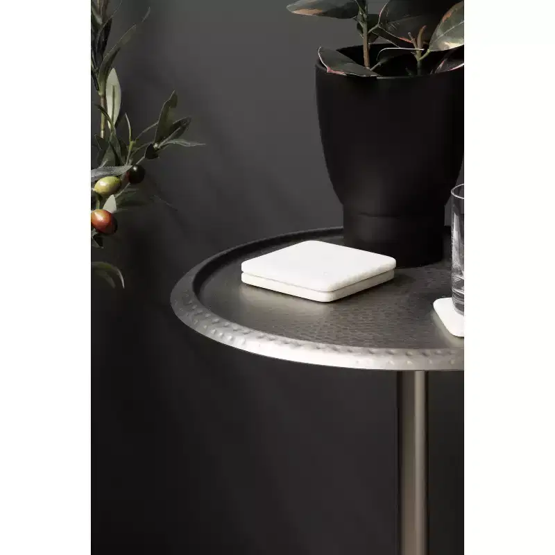 Kate and Laurel Sanzo Metal Side Table