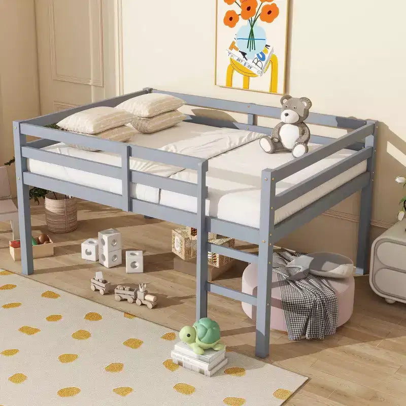 Full Size Metal Platform Bed Frame �C Under-Bed Storage, Noise-Free, 800 lbs