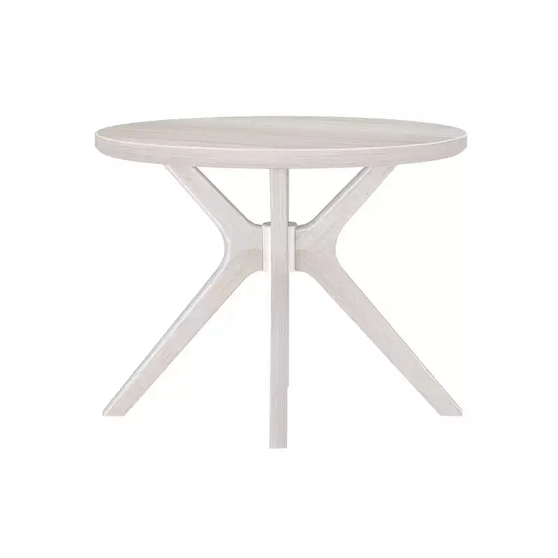 Plank+Beam Verso Round Dining Table, 38 Solid Wood Kitchen & Dining Room Table