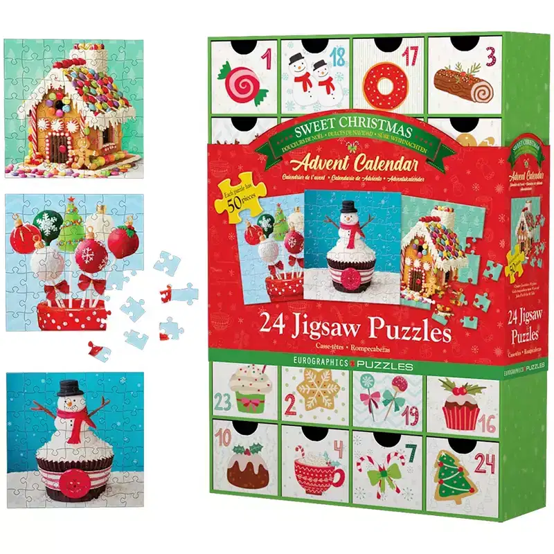 Eurographics: Puzzle Advent Calendar: Sweet Christmas