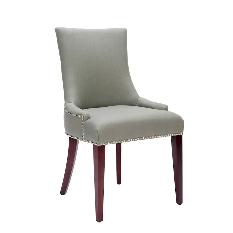 SAFAVIEH Sibille Mid-Century Forest Green Chair - 25.2 x 29.9 x 30.7 - 25Wx30Dx31H