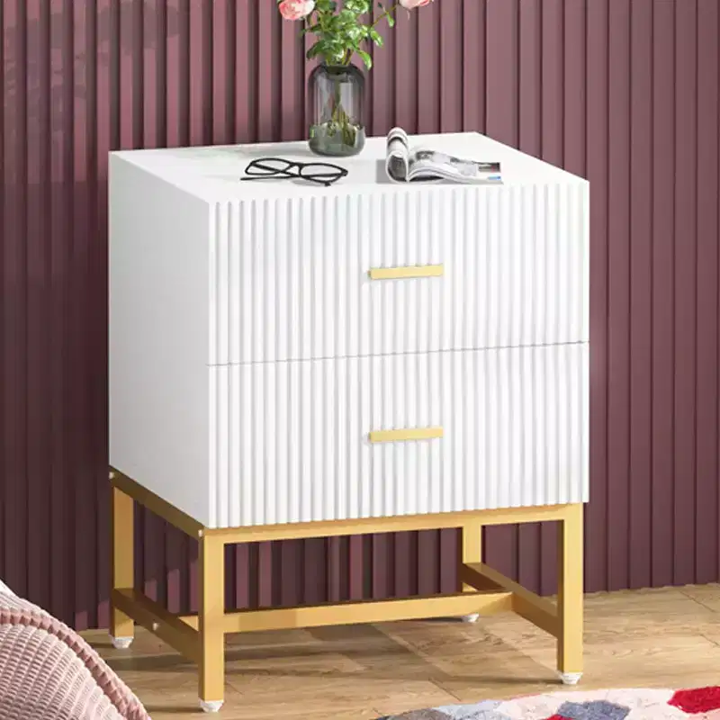 Lantine 2 Drawers Night Stands Bedside Table