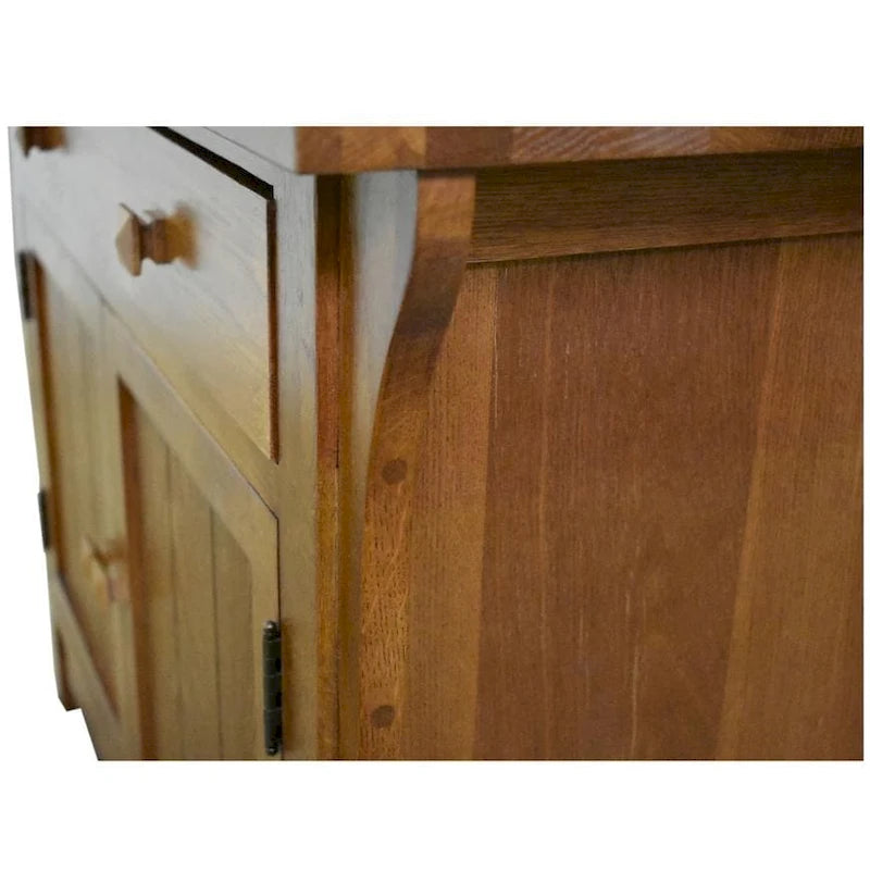 Mission Oak Cabinet - N/A
