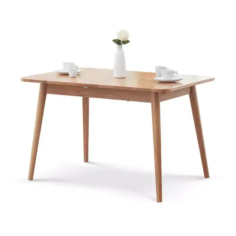 Modern Dining Table, Kitchen & Dining Room Tables,Waterproof Finish, Solid Wood Scratch-resistant Kitchen Table