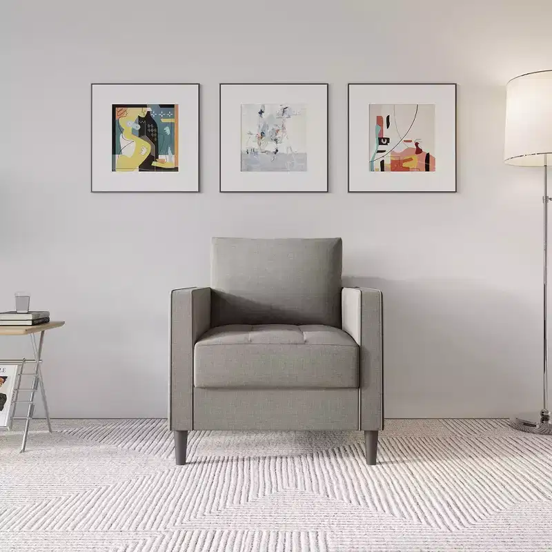 ChaletPosh Linen Chair