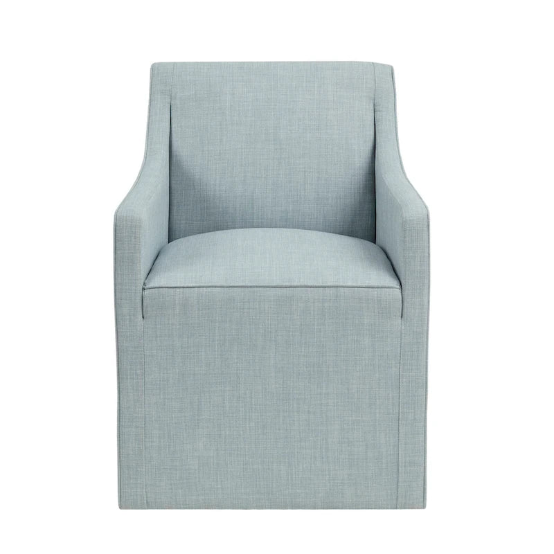 Dining Arm Chair with Casters