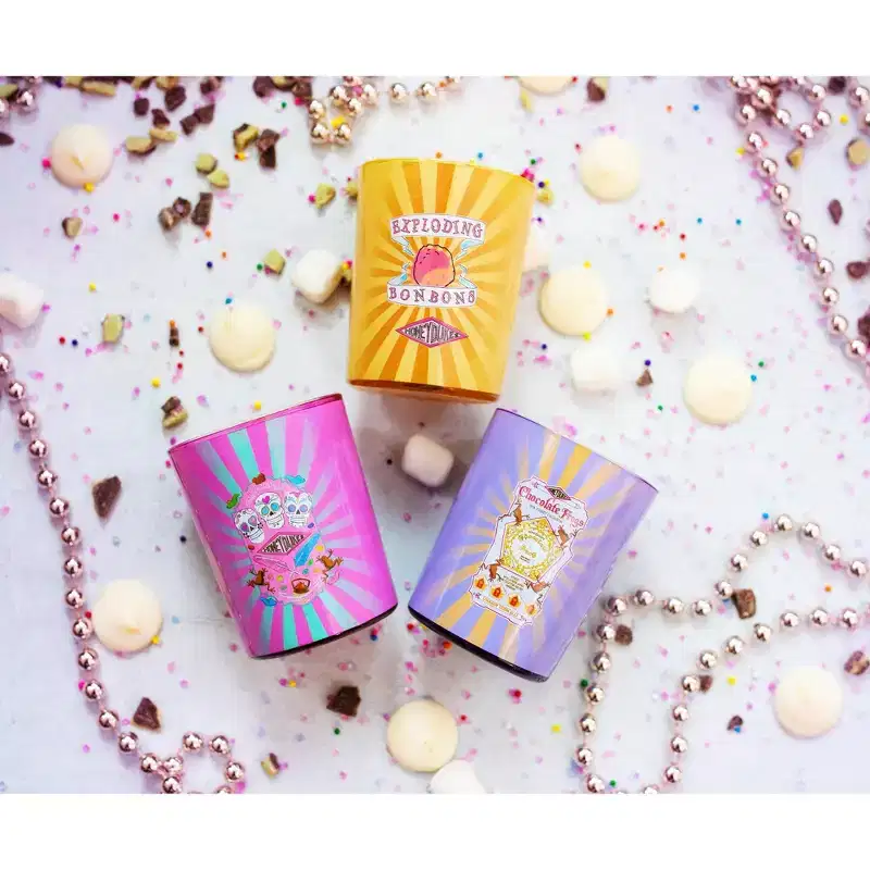 Ukonic Harry Potter Honeydukes Scented Soy Wax Candle Collection | Set of 3