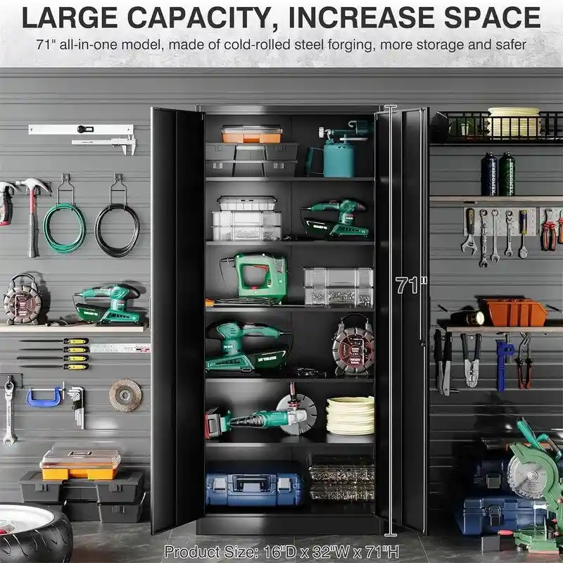 Metal Garage Storage Cabinet